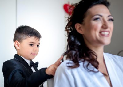 Reportage di matrimonio Roma: preparativi della sposa.