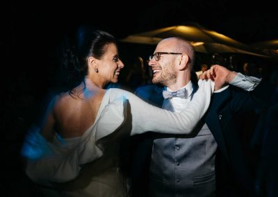 Sposi che ballano, fotoreportage di matrimonio