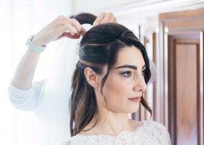 La preparazione al matrimonio della sposa