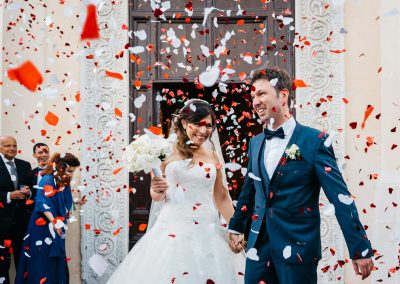 Uscita sposi, fotografo matrimonio roma