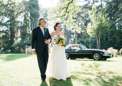 Arrivo della sposa, fotografo matrimonio Roma