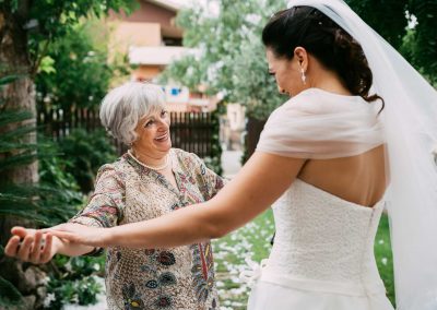 Saluto sposa, reportage di Matrimonio - Fotografo Matrimonio Roma