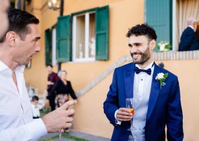 Sposi durante il ricevimento di Matrimonio a Roma nel Castello di Decima