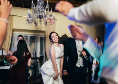 Ballo degli sposi durante il ricevimento di matrimonio nel Castello di Decima